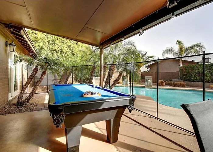 Scottsdale Estate 16br 6ba Sleeps 32 Private Pool And Hot Tub Pet-friendly Pool Table *